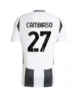 Juventus Andrea Cambiaso #27 Kotipaita 2024-25 Lyhythihainen